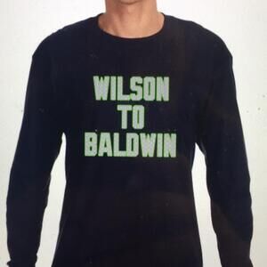 Seattle Seahawks Wilson To Baldwin Football Sweatshirt Gift